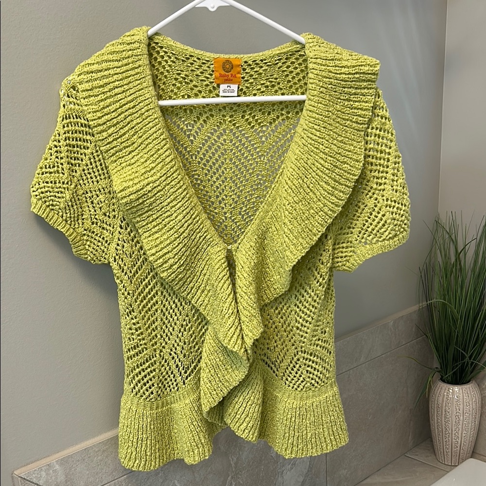 Ruby Rd. Pistachio Sweater